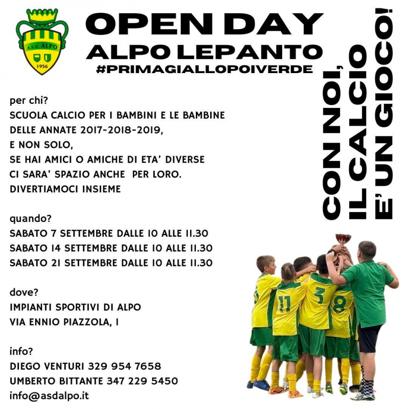 OPEN DAY